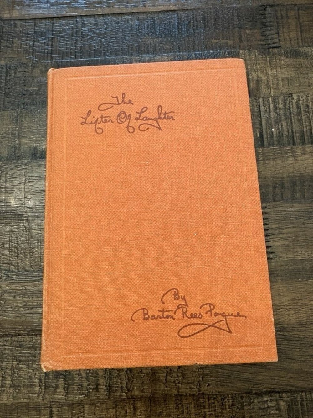 The Lifter of Laughter Book Barton Rees Pogue 1934